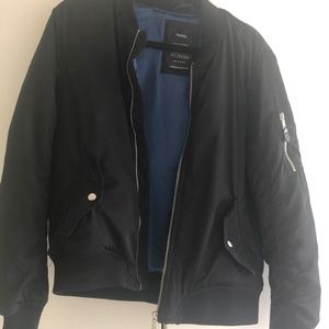 Black Bomber Jacket